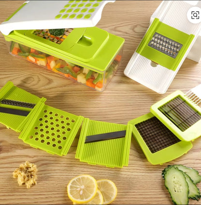 12-in-1 Multifunction Vegetable Cutter Bowl