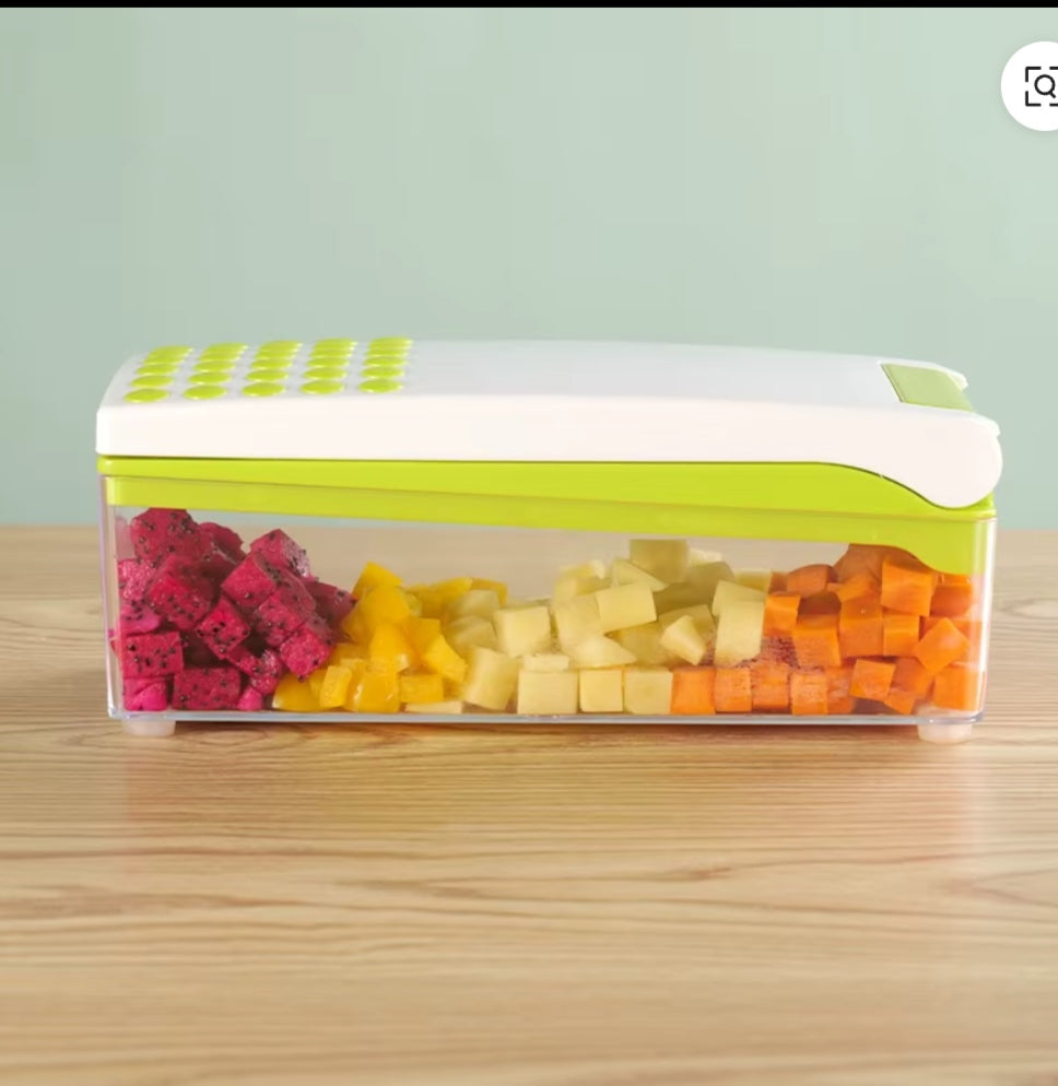 12-in-1 Multifunction Vegetable Cutter Bowl