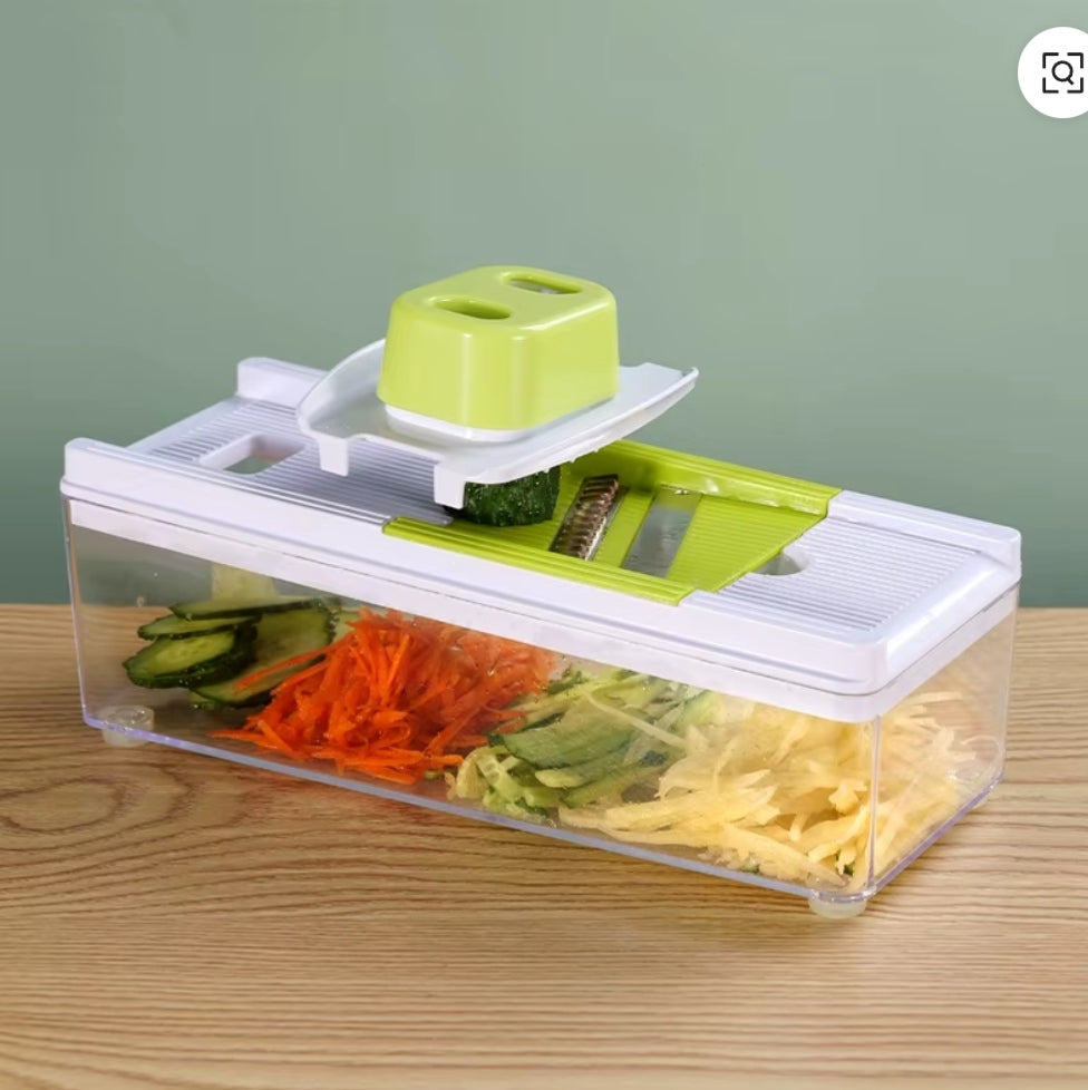 12-in-1 Multifunction Vegetable Cutter Bowl