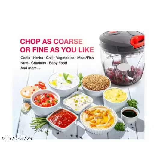Smart Food Chopper  - 5x faster cutting