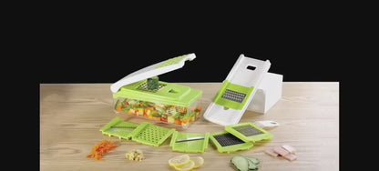 12-in-1 Multifunction Vegetable Cutter Bowl